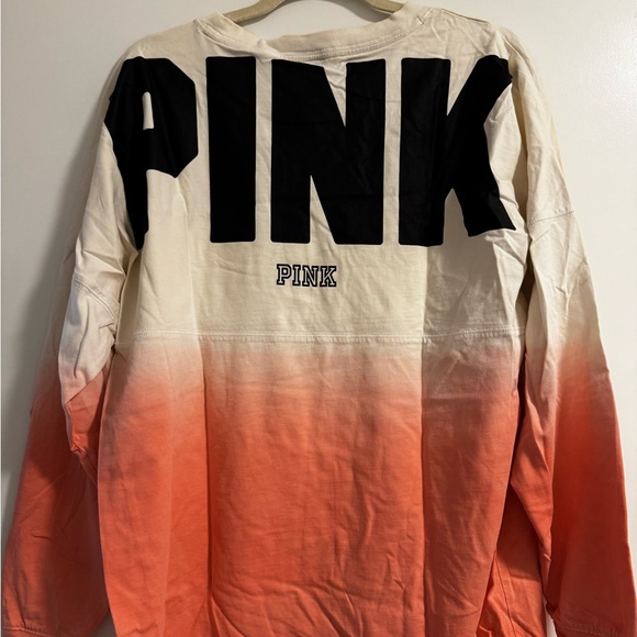 VS Pink cream to coral pullover long sleeve - Picture 5 of 5